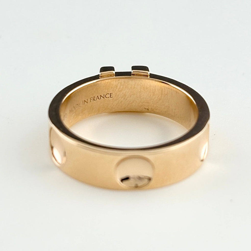 Louis Vuitton Bag Empreinte Ring PG Pink Gold Pave Diamond No 9 — view 3