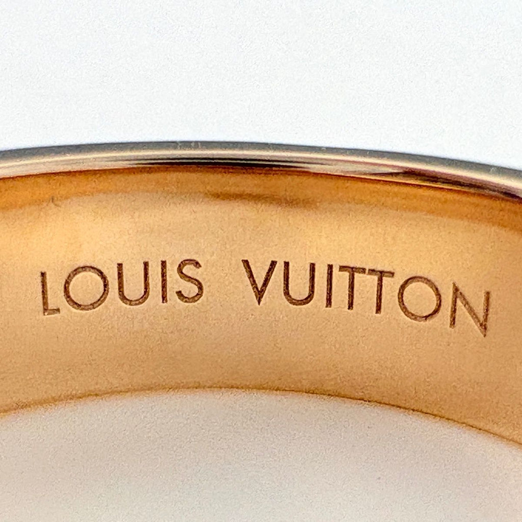 Louis Vuitton Bag Empreinte Ring PG Pink Gold Pave Diamond No 9 — view 5