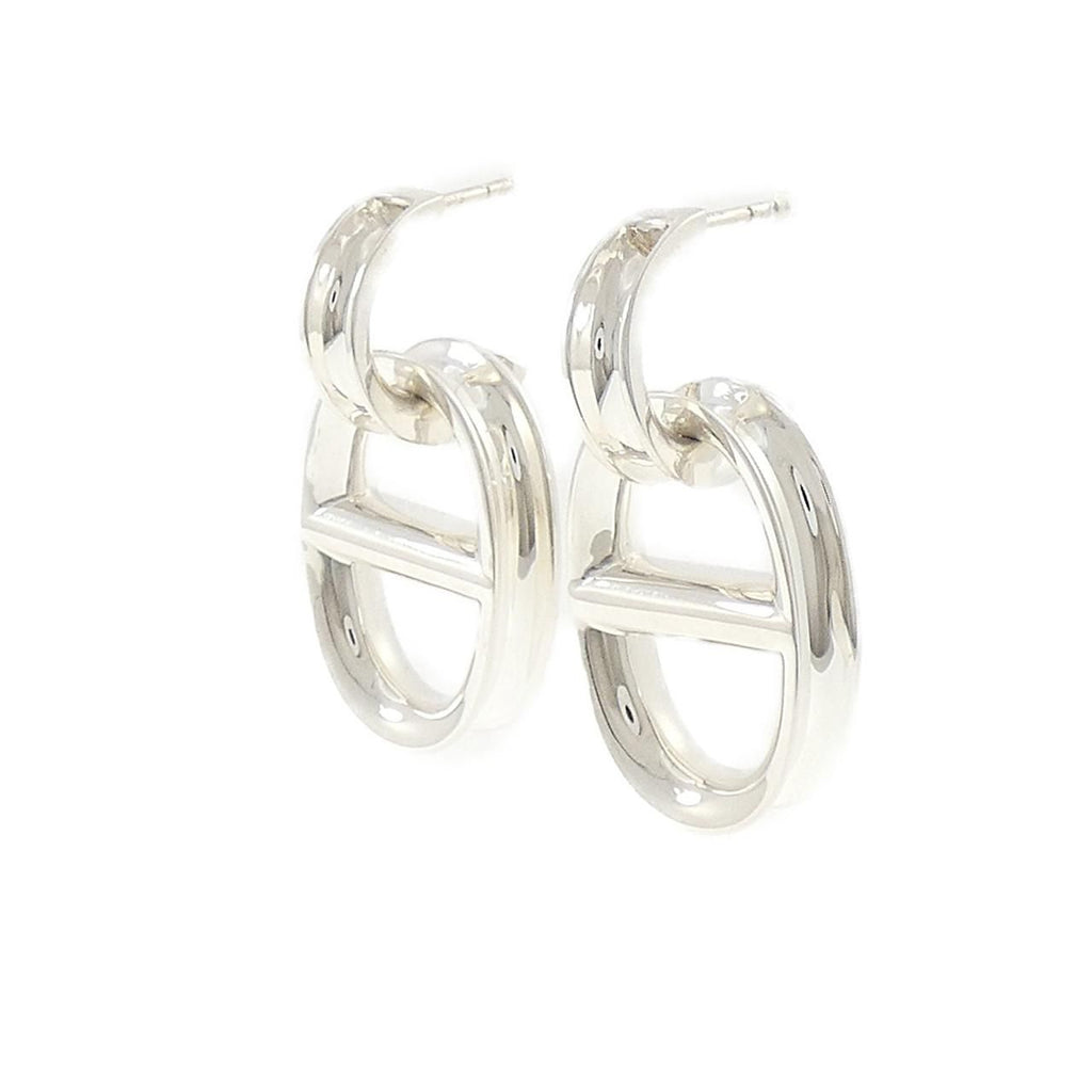 Hermes 925 Earrings Silver — view 2