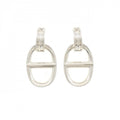Hermes 925 Earrings Silver