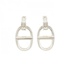 Hermes 925 Earrings Silver