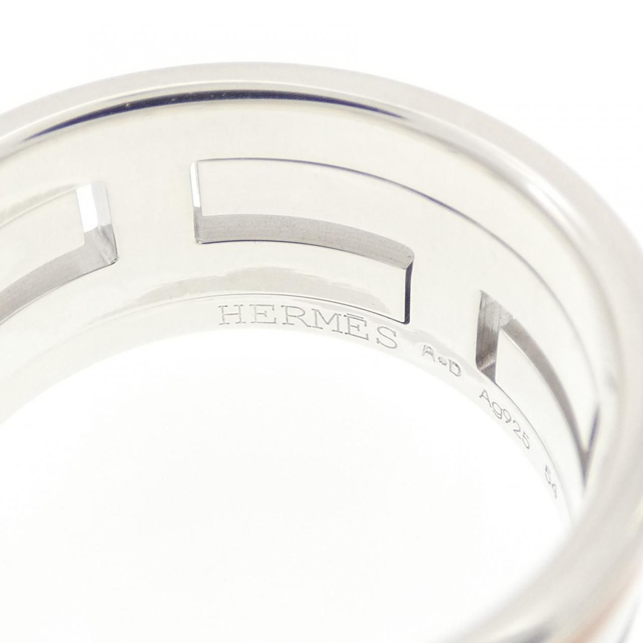 Hermes M-Bh Ring Beige