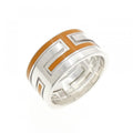 Hermes M-Bh Ring Beige