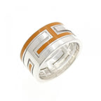 Hermes M-Bh Ring Beige
