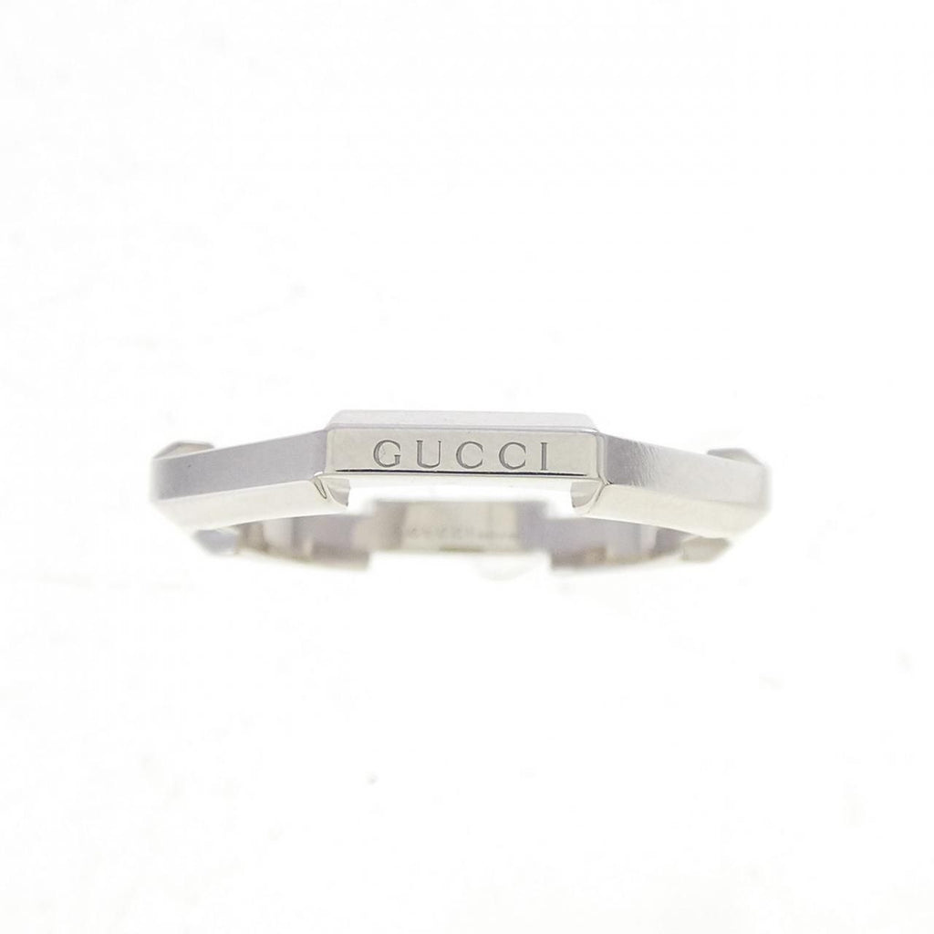 Gucci Mirror Ring White Gold