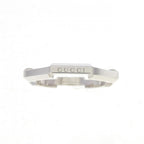 Gucci Mirror Ring White Gold