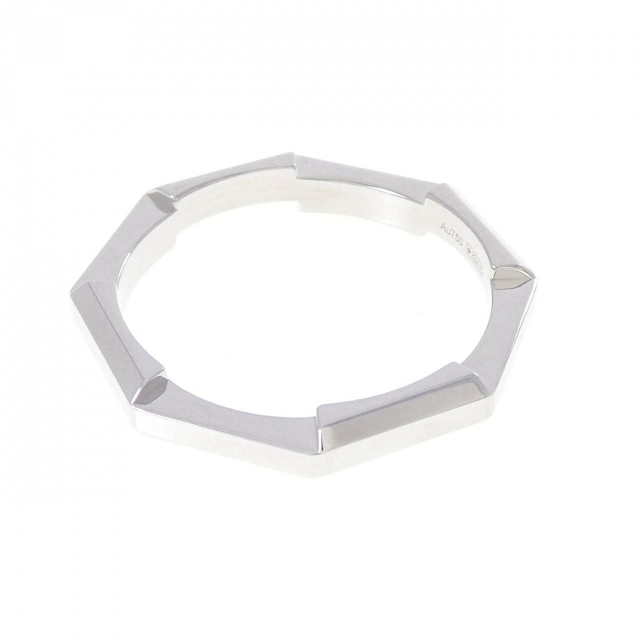 Gucci Mirror Ring White Gold