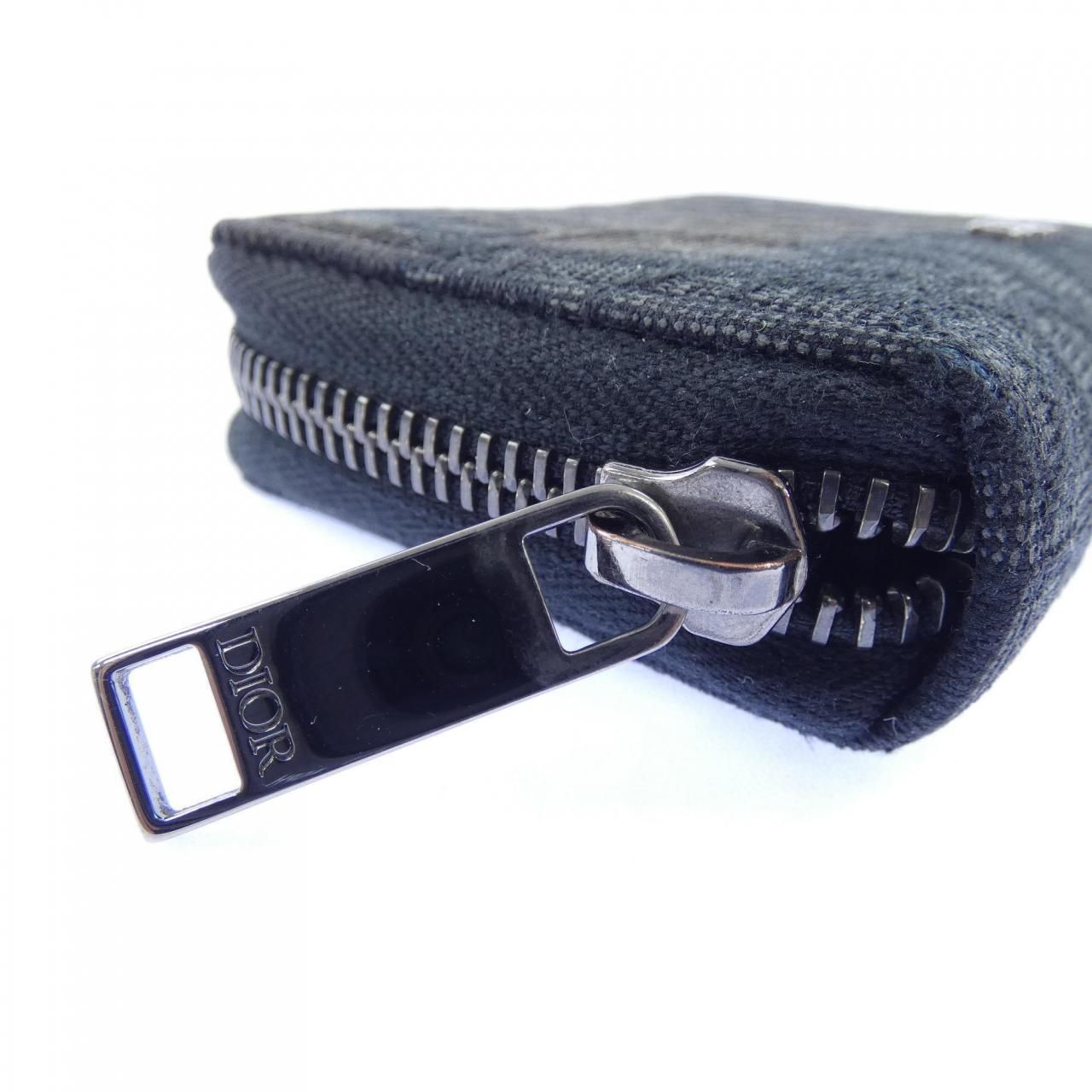 Dior Card Case Card Holders Black — view 3