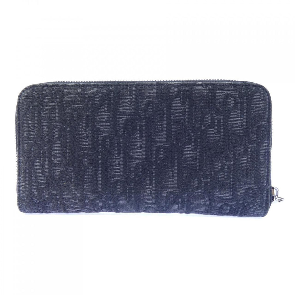 Dior Oblique Jacquard Long Zip Wallet — view 2