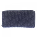 Dior Oblique Jacquard Long Zip Wallet