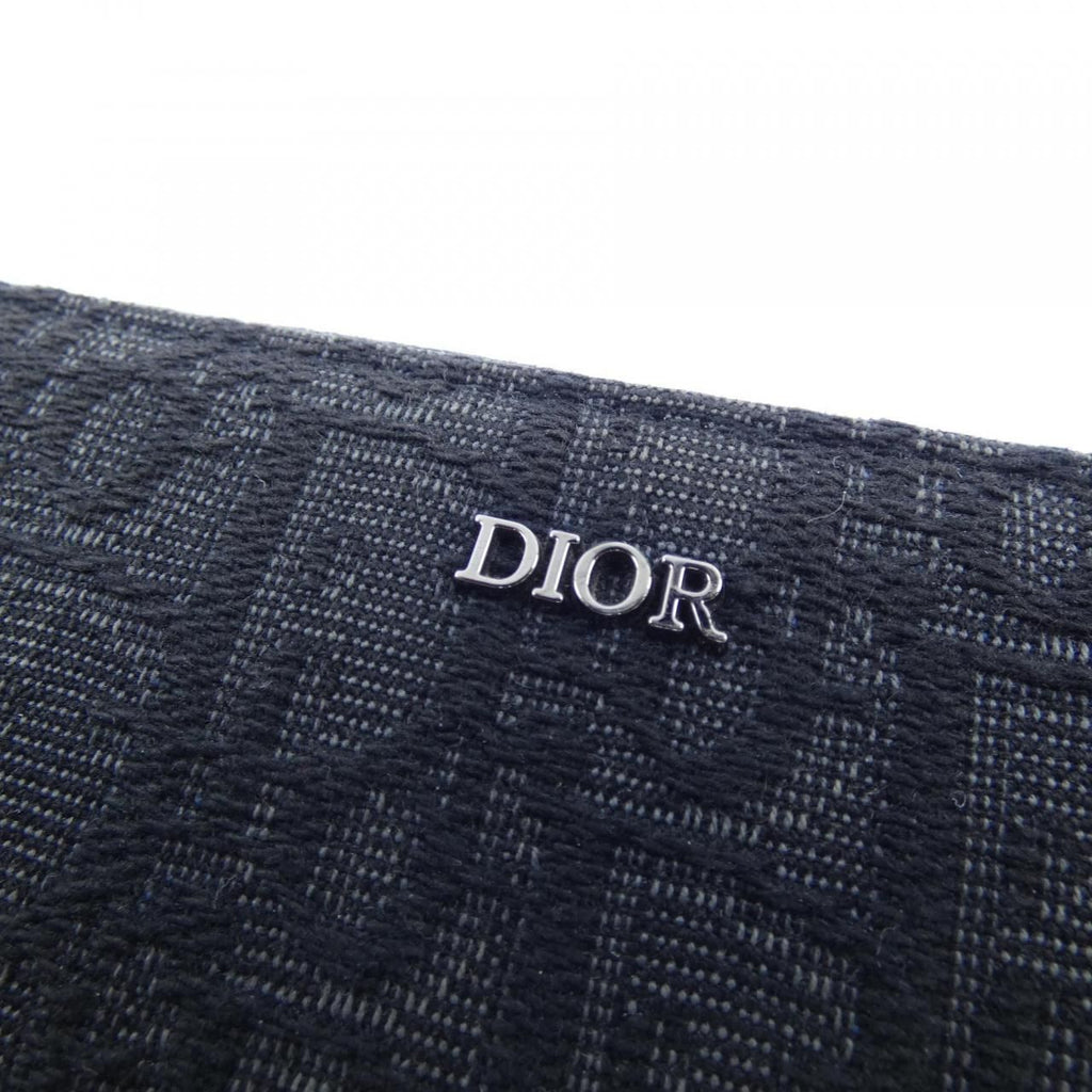 Dior Oblique Jacquard Long Zip Wallet — view 4