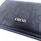 Dior Card Case Card Holders Black — view 3