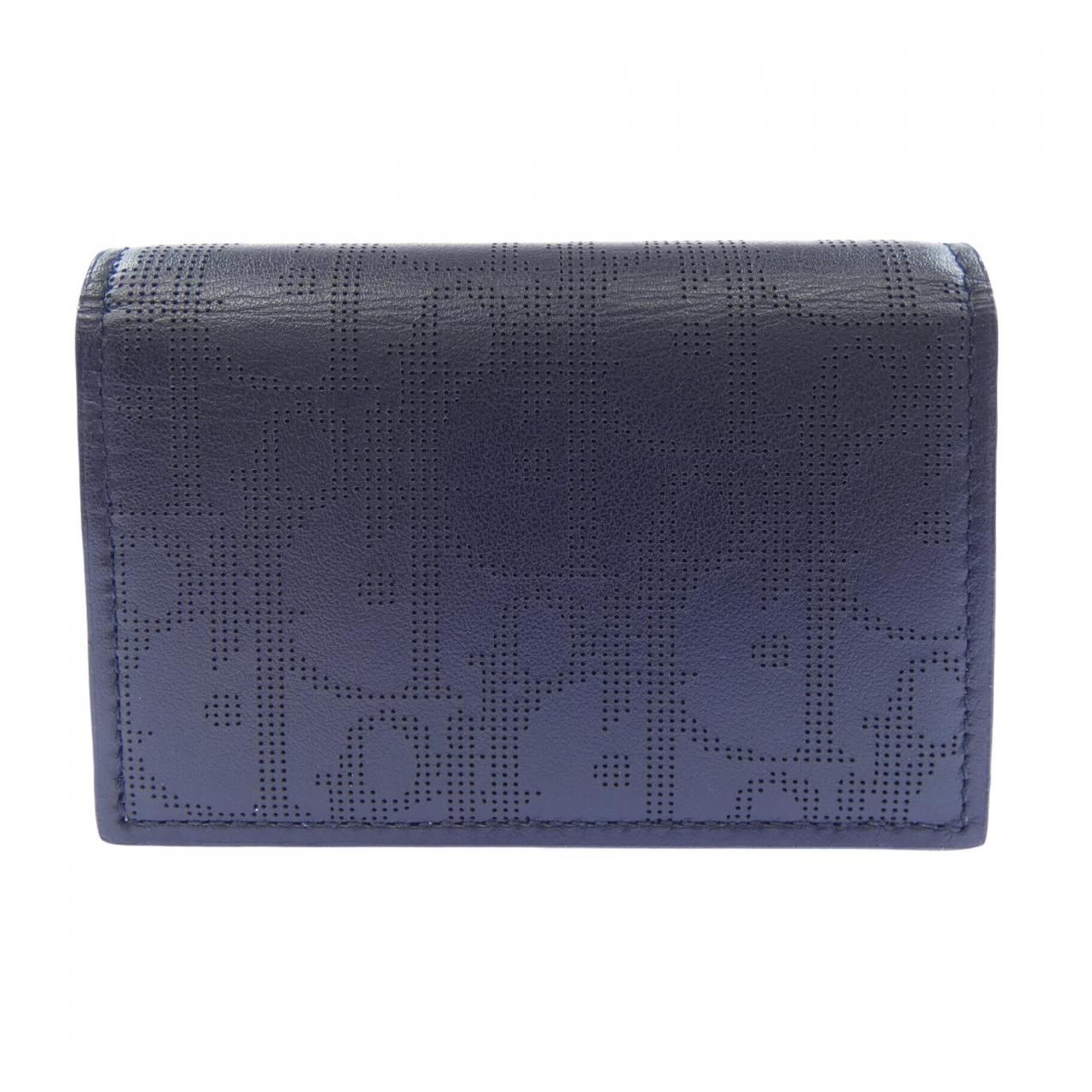 Dior Card Case Card Holders Black — view 2