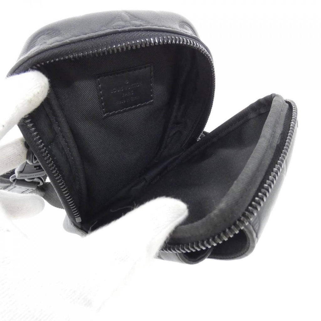 Louis Vuitton Monogram Shadow Double Phone Pouch Shoulder Bag — view 9