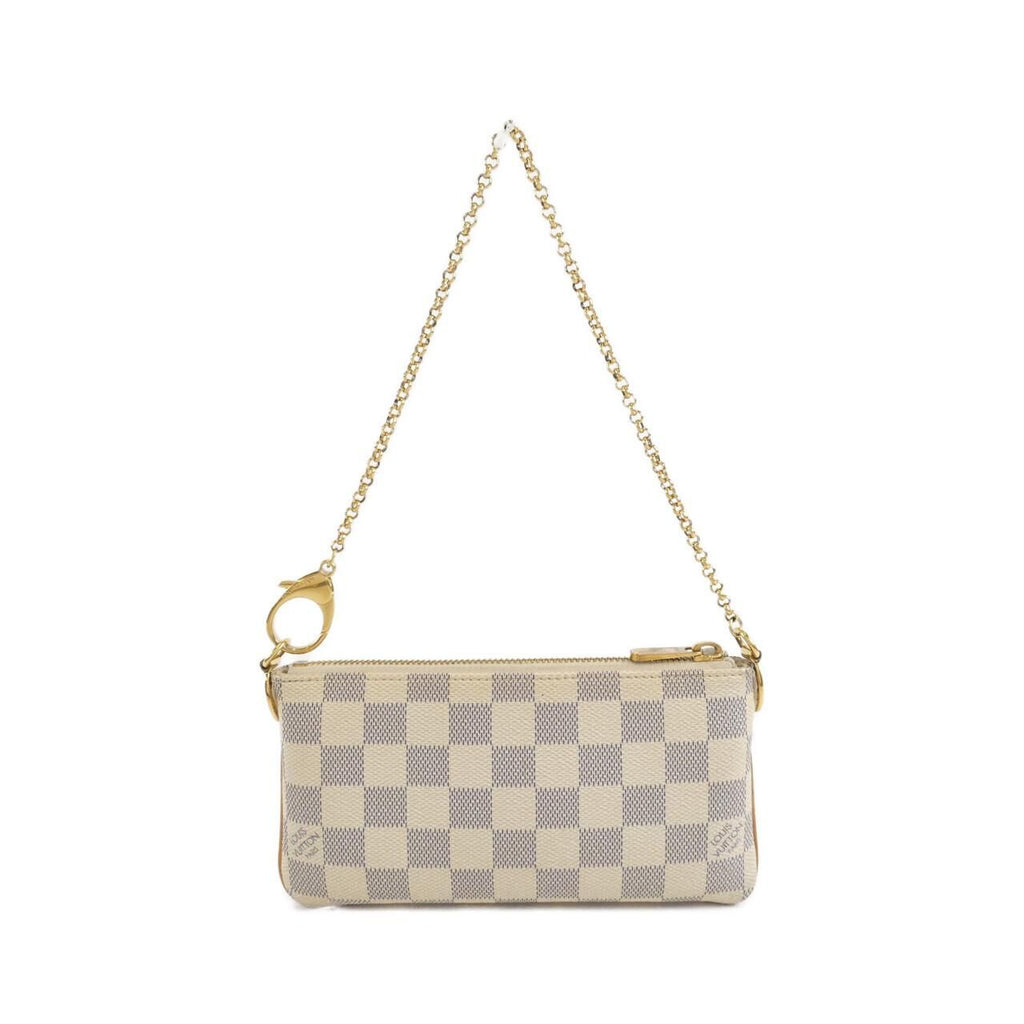 Louis Vuitton Damier Azur Pochette Mirror MM Pouch — view 2