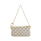 Louis Vuitton Damier Azur Pochette Mirror MM Pouch — view 2