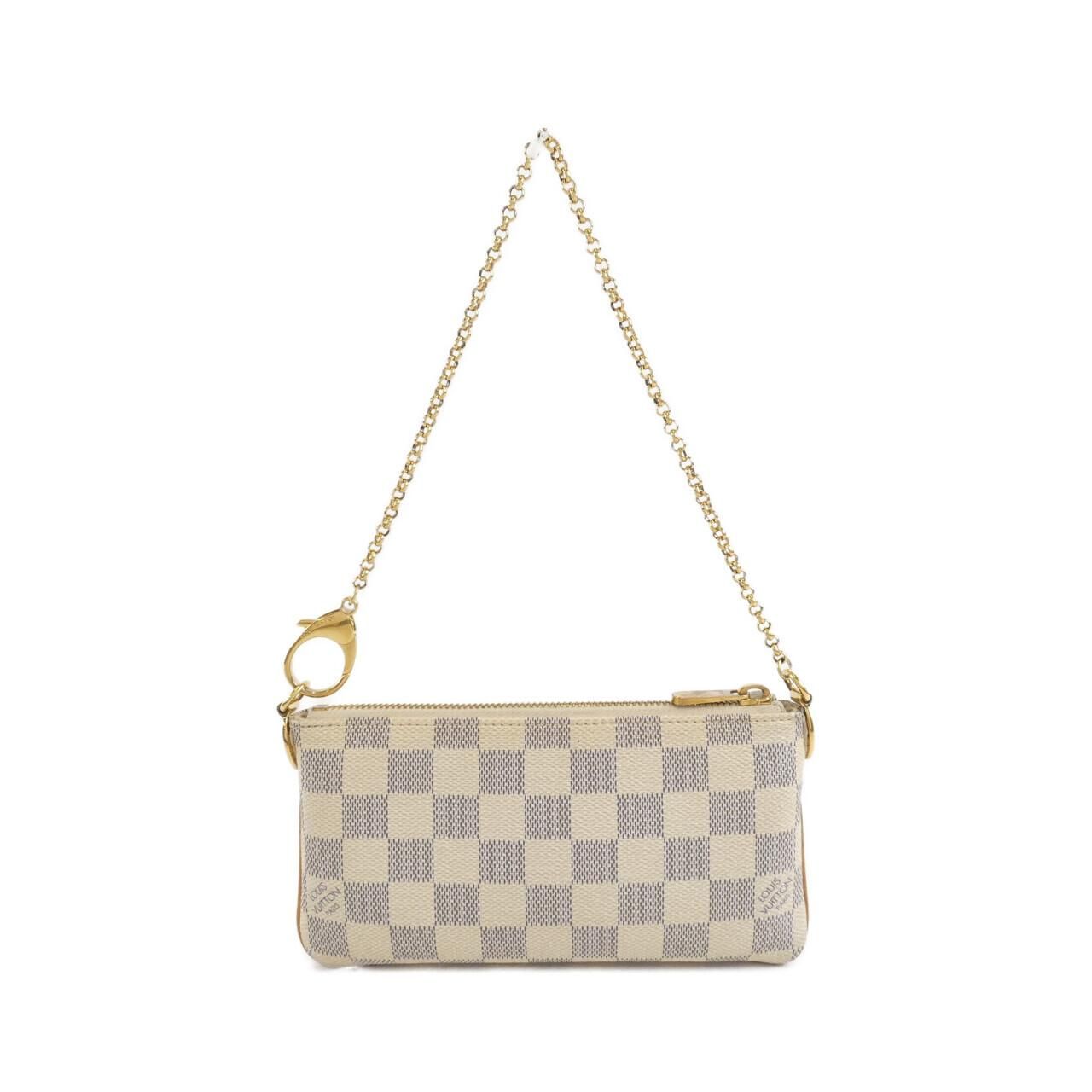 Louis Vuitton Damier Azur Pochette Mirror MM Pouch — view 2