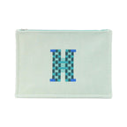 Hermes Tissage Pouch Blue
