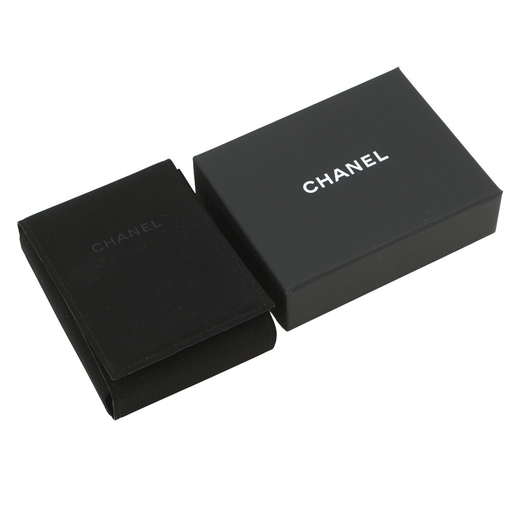 Chanel Necklace CC Logo Rhinestone — view 7