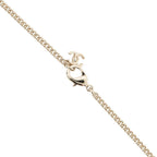 Chanel Necklace CC Logo Rhinestone — view 5