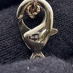 Chanel Necklace CC Logo Rhinestone — view 6