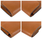 Gucci Brown Gold Leather 017 123 Clutch — view 5