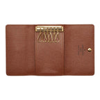 Louis Vuitton Monogram Multicles 6 Key Case 6 Brown Leather 1- Key Holder — view 6