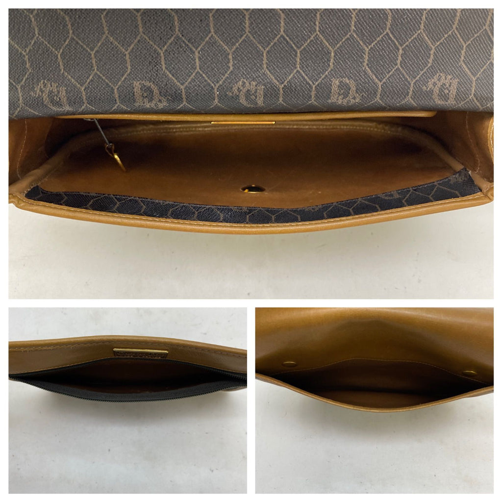 Dior Shoulder Bag Trotter Pochette Travel Honeycomb — view 7