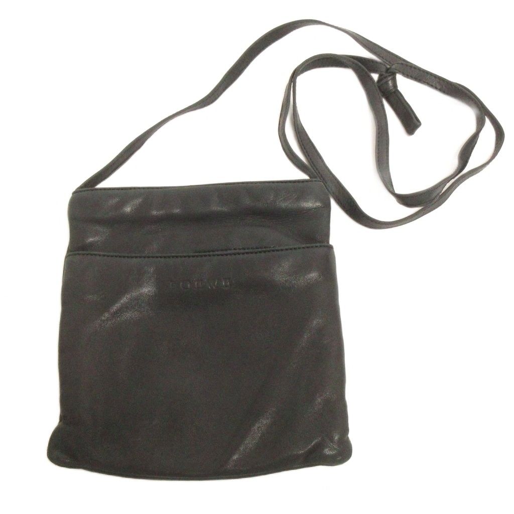Loewe Crossbody Shoulder Bag Leather Black