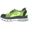 Fendi Lace Up Sneakers Shoes Low Cut Yellow