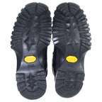 Prada Trekking Shoes Vibram Sole Leather Switch 903 Low Cut Sneakers Black — view 5