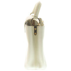 Louis Vuitton Capucines BB Taurillon Leather 2-Way Shoulder Bag White Gold — view 3