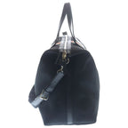 Gucci Sherry Line Canvas Leather 2-Way Boston Bag Black — view 3