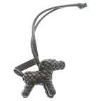 Bottega Veneta Intrecciato Dog Bag Charm Strap Khaki Green Leather — view 2