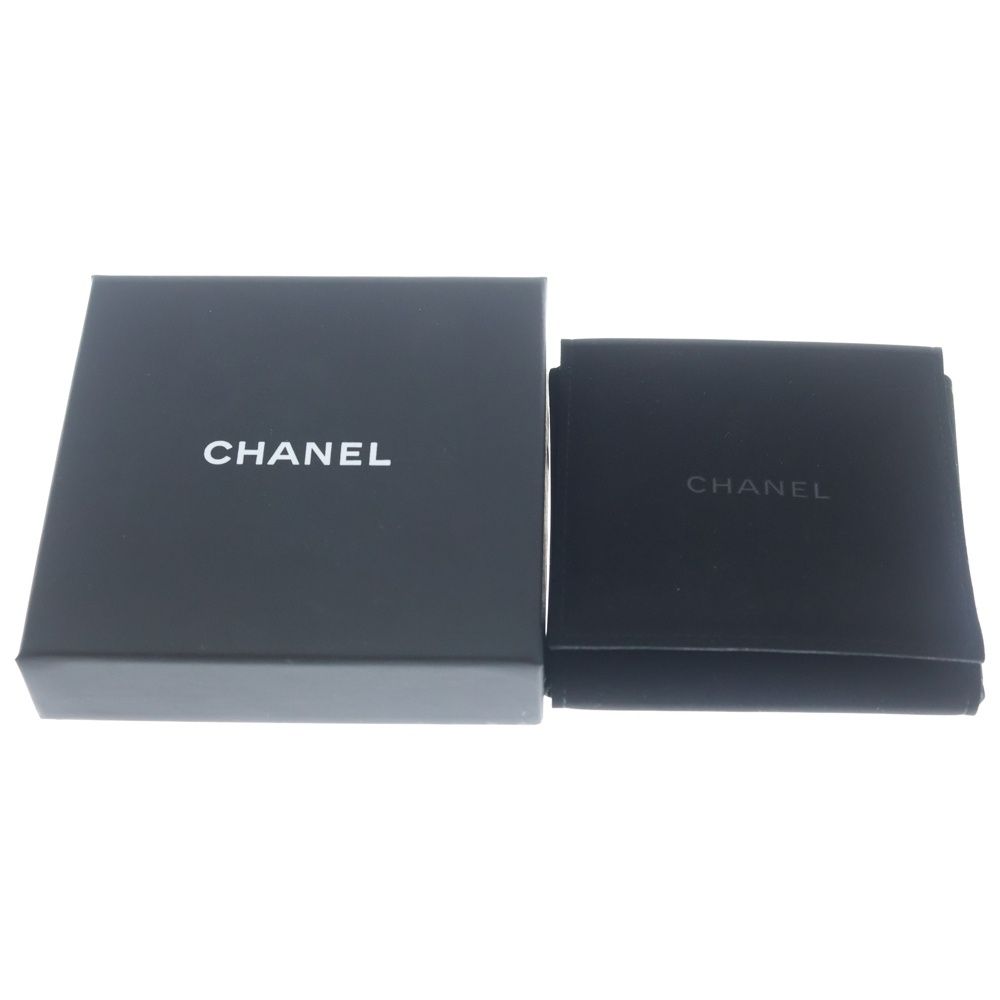 Chanel CC Logo Rhinestone Decoration Chain Bracelet Gold — view 6