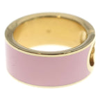 Gucci Interlocking Enamel Ring Pink — view 3