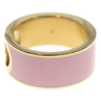 Gucci Interlocking Enamel Ring Pink — view 4