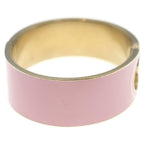 Gucci Interlocking Enamel Bracelet Bangle Pink — view 3