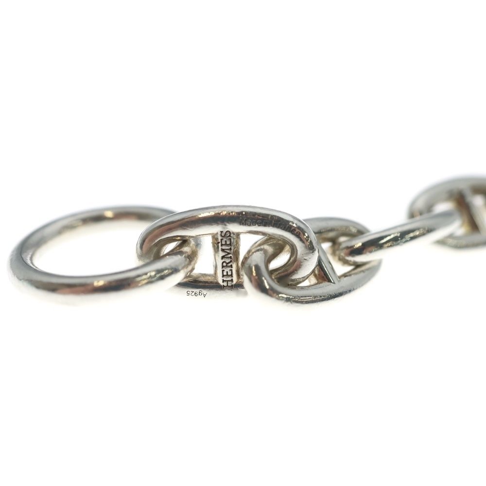 Hermes Chaine D'ancre GM 13 Pieces Chain Bracelet Silver — view 6