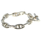 Hermes Chaine D'ancre GM 13 Pieces Chain Bracelet Silver — view 3