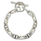 Hermes Chaine D'ancre GM 13 Pieces Chain Bracelet Silver — view 2