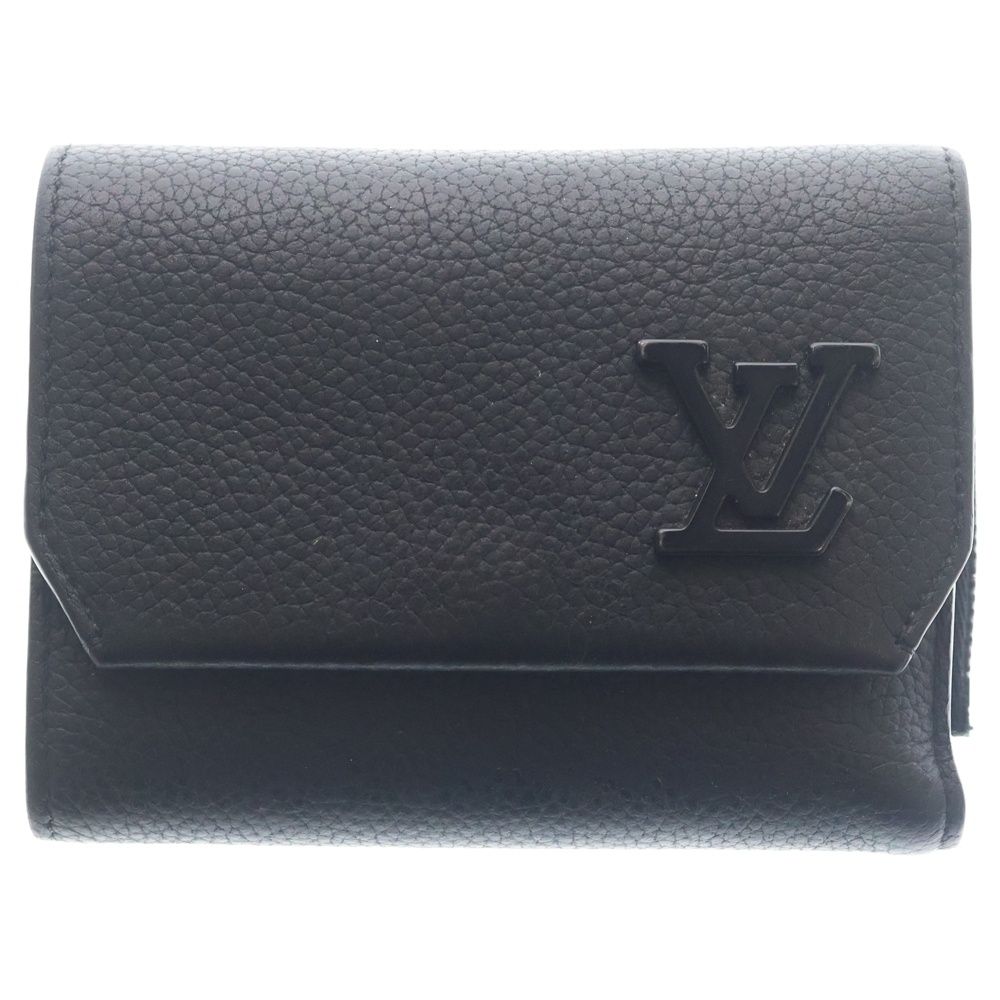 Louis Vuitton LV Aerogram Portefeuille Pilot Compact Wallet Trifold Coin Case
