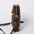 Louis Vuitton Shoulder Bag Danube Monogram Brown Gold — view 4