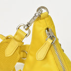 Prada Shoulder Bag Re Edition 2005 Re-Nylon 2-Way Yellow — view 8