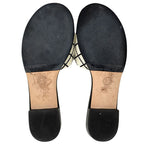 Chanel Sandals CC Logo Beads White Black 38 Summer — view 6