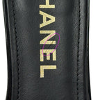 Chanel Sandals CC Logo Mesh Black 39 Summer Simple — view 9