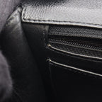 Chanel Handbag 2.55 Quilted Top Handle Black Calf Bag — view 7