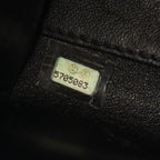 Chanel Handbag 2.55 Quilted Top Handle Black Calf Bag — view 5