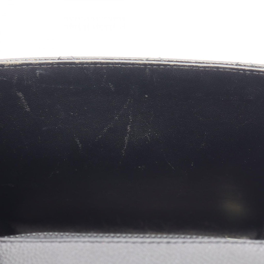 Chanel Handbag 2.55 Quilted Top Handle Black Calf Bag — view 6