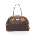 Louis Vuitton Shoulder Bag Montorgueil GM Canvas Leather